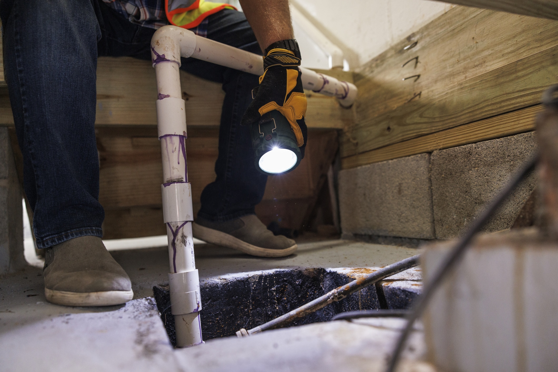 Sump Pump Installation & Moisture Control 1